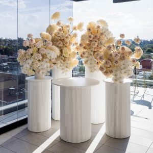 White Ripple Plinths