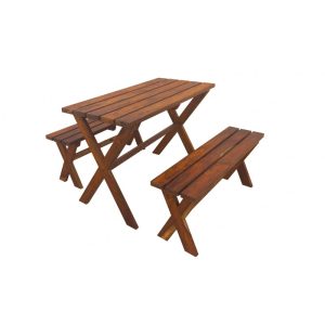 Solid Wooden Outdoor Benches